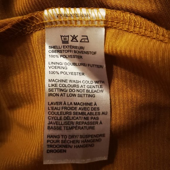 SFW | NEW | Gold Floral Dress - Picture 8 of 9